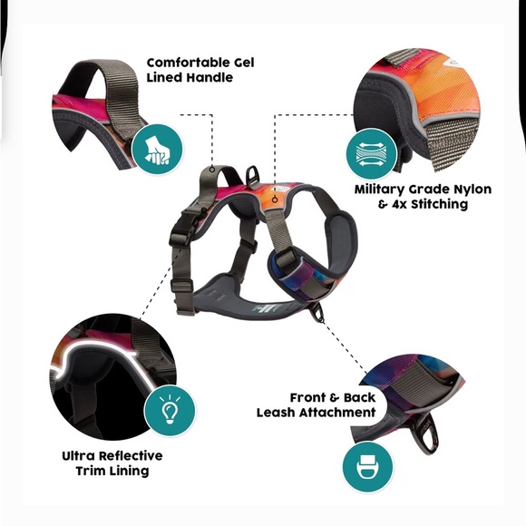 EMBARK Adventure No Pull Dog Harness - Picture 4 of 10